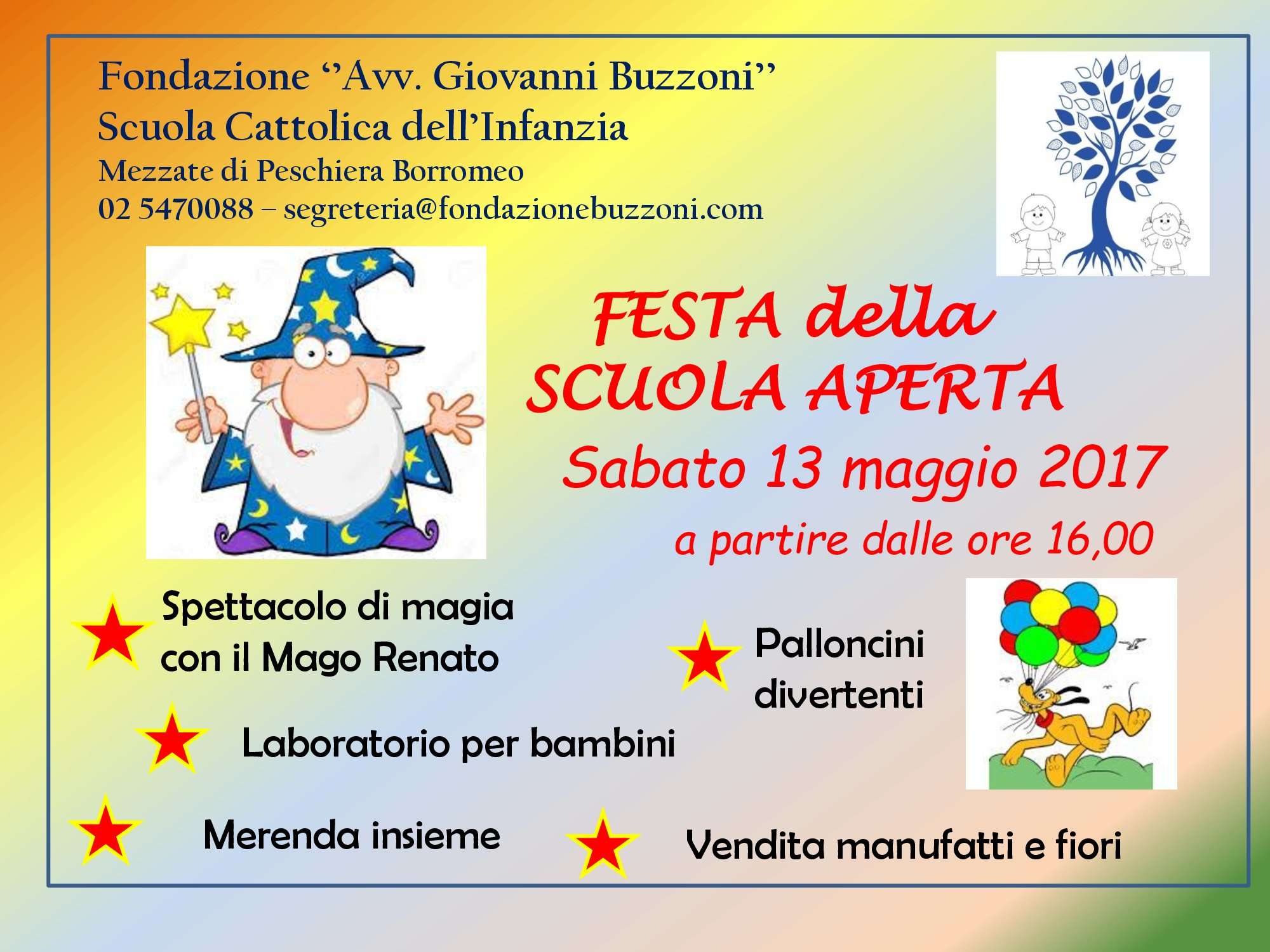 Festa della Scuola -13 Maggio 2017 - Scuola Materna Peschiera Borromeo
