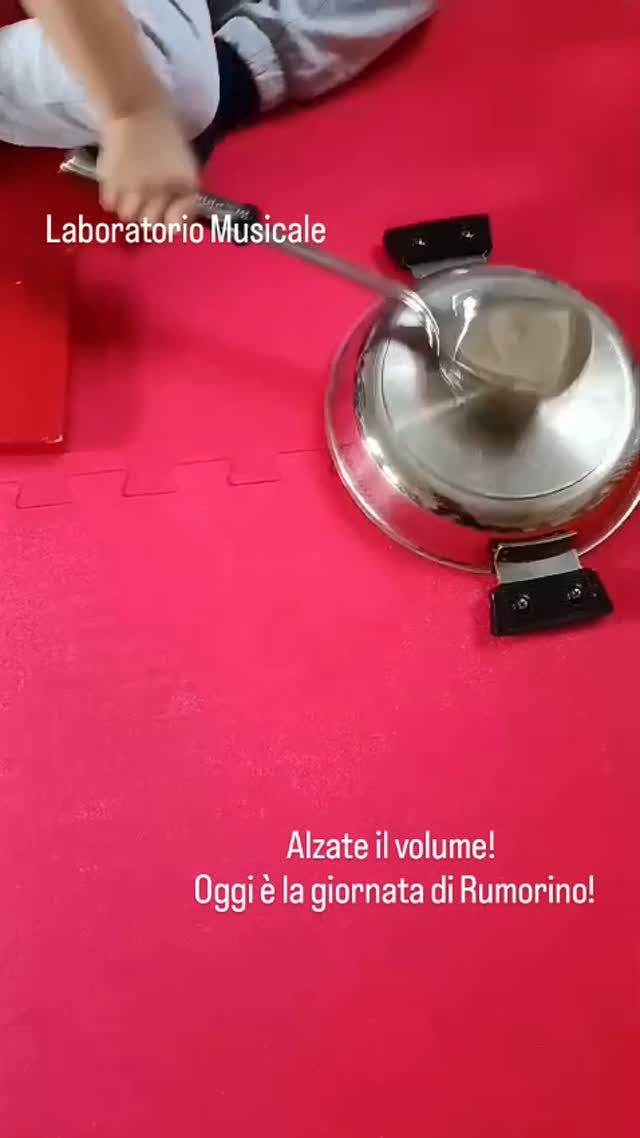 Alzate il volume! 
Rumorino ci fa entrare nella sua cucina e scopriamo tanti...suoni.
Laboratorio musicale
#scuoladellinfanzia #peschieraborromeo #bambini
